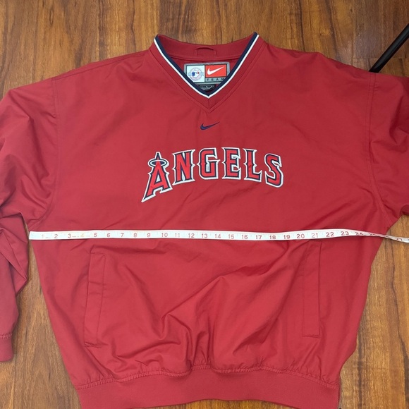 Nike Anaheim Angels Warm Up Jacket Vintage Size Large - Picture 5 of 7